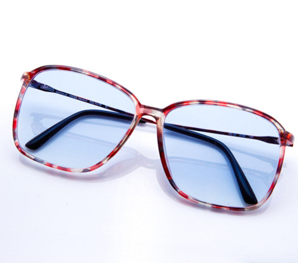 VF by Vintage Frames Kendall (Flash Light Blue Flat Lens)