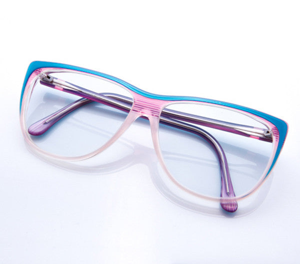 VF by Vintage Frames Miley (Flash Gold Clear Flat Lens)