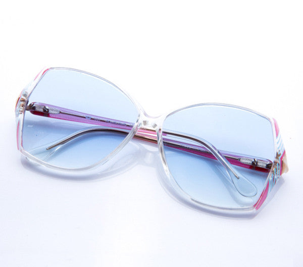 VF by Vintage Frames Paris (Flash Light Blue Gradient Flat Lens)
