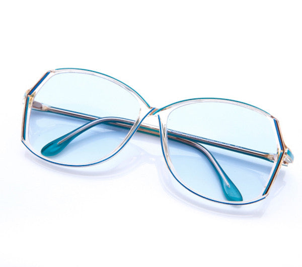 VF by Vintage Frames Richie (Flash Light Blue Flat Lens)