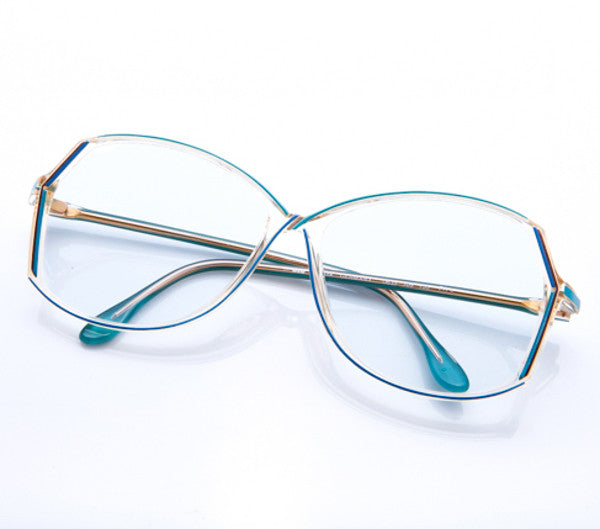 VF by Vintage Frames Richie (Flash Gold Clear Flat Lens)