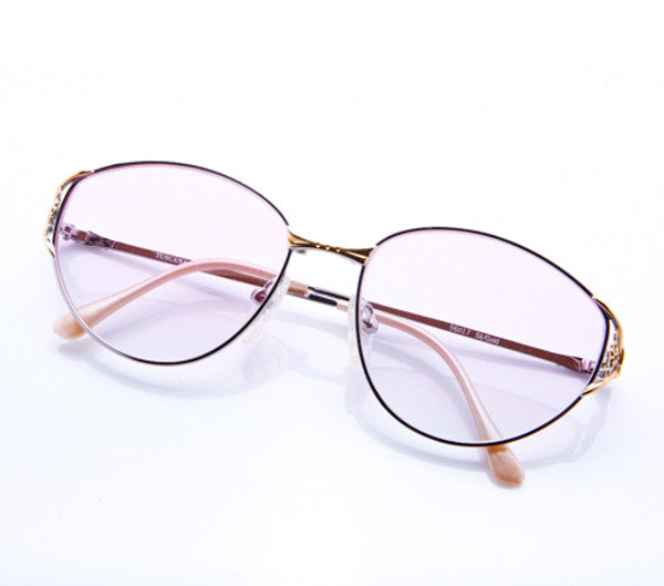 VF by Vintage Frames Selena (Flash Purple Gradient Flat Lens)