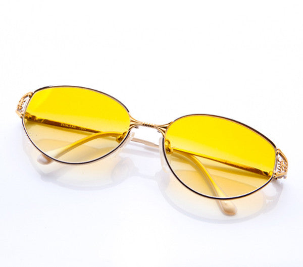 VF by Vintage Frames Selena (Flash Orange Gradient Flat Lens)