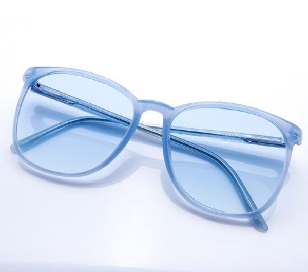 VF by Vintage Frames Vienna (Flash Light Blue Flat Lens)