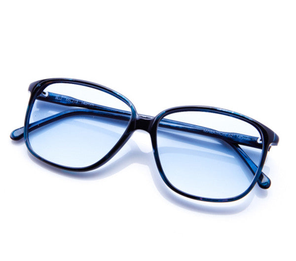 VF by Vintage Frames Rocky (Flash Light Blue Flat Lens)