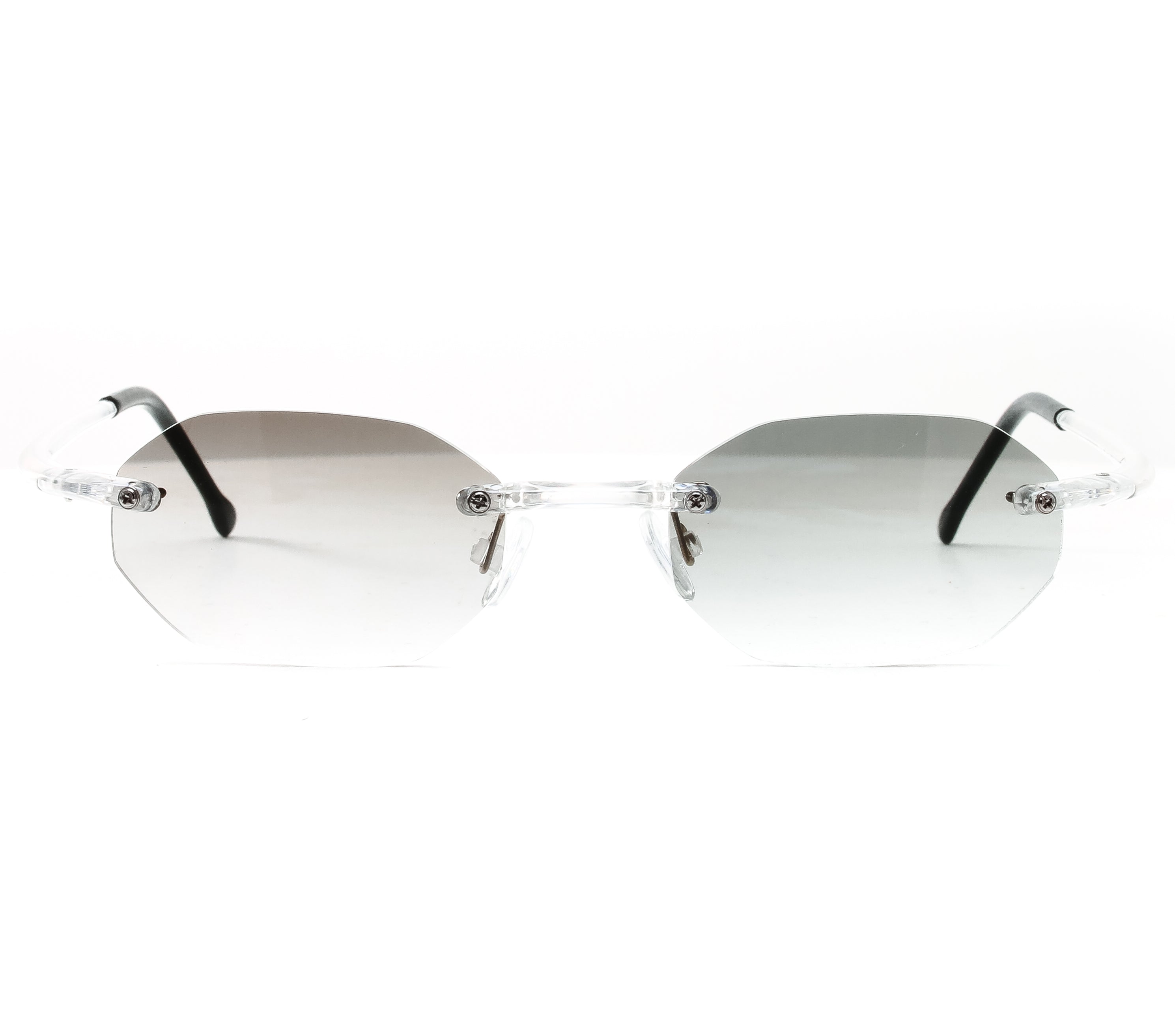 VF by Vintage Frames Clear 2001 (Grey) Front