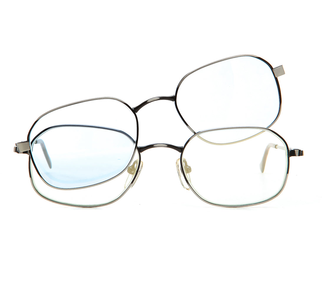 4eyes (Clear Flash Gold / Light Blue) Front