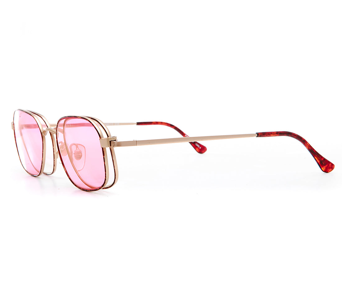 4eyes (Clear Flash Gold / Red Flash Gold) Side 1