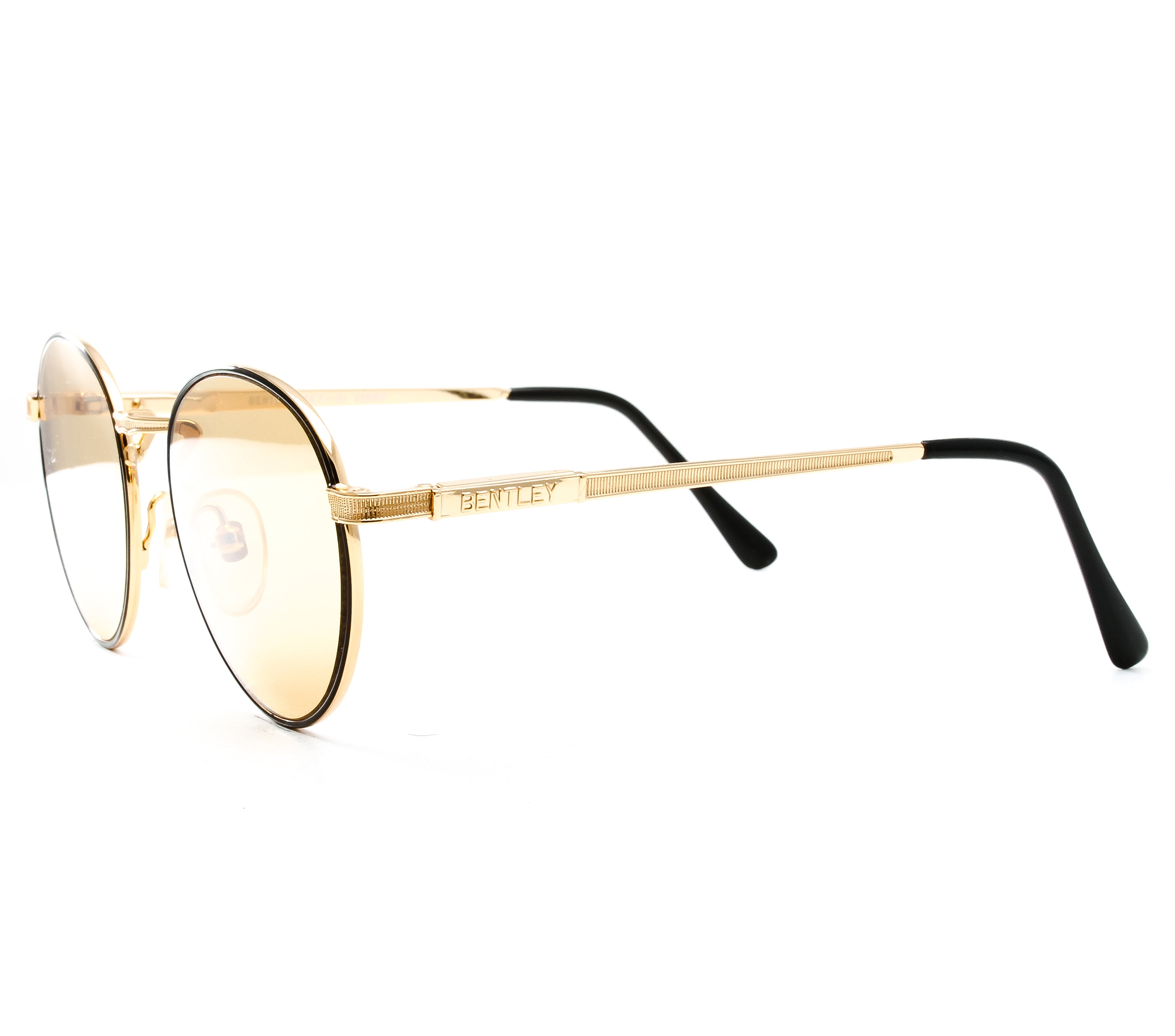 VF by Vintage Frames Bentley 21Kt Grail (Amber Curved Lens) Side