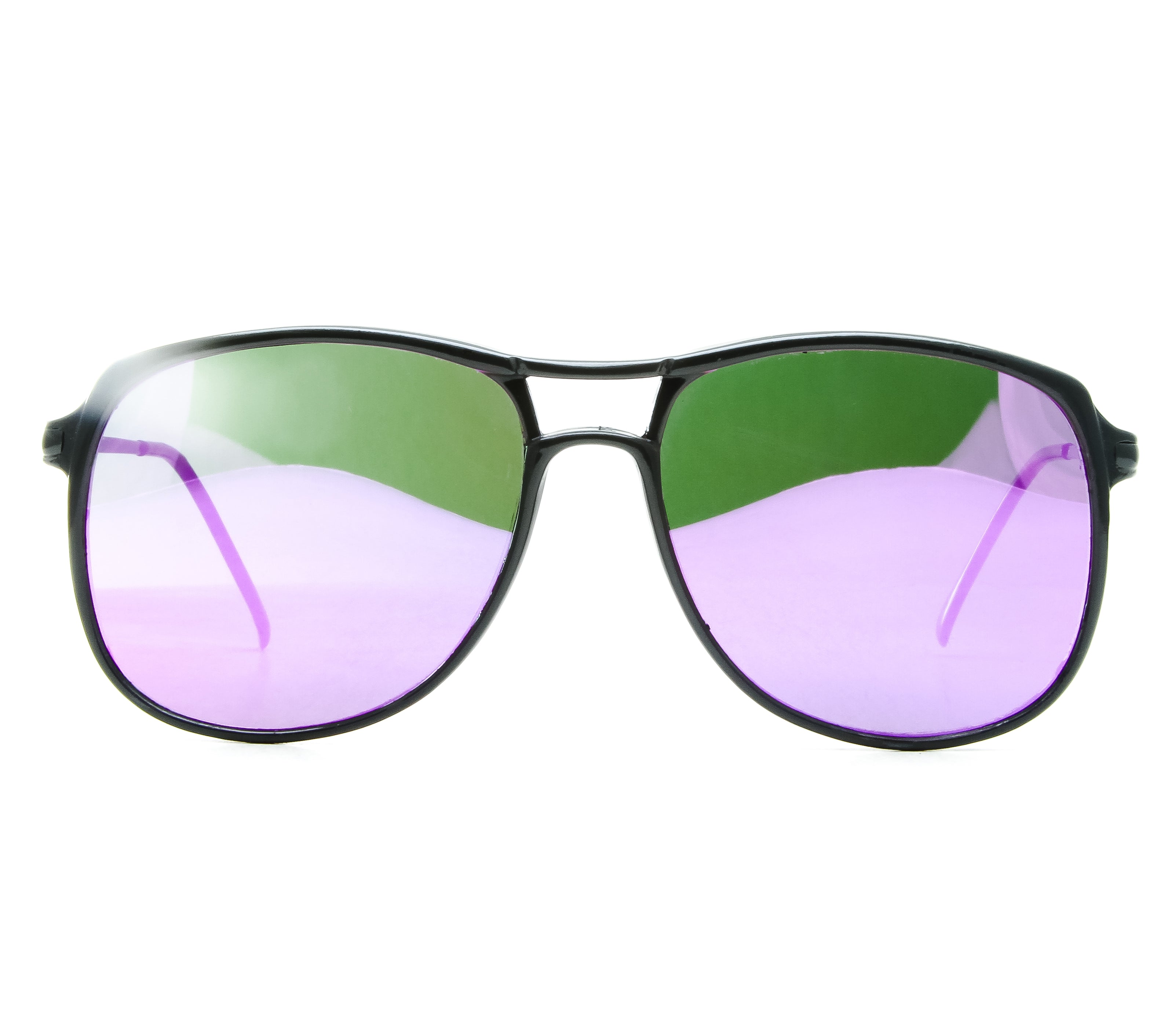 Coach Black Purple Mirror Front