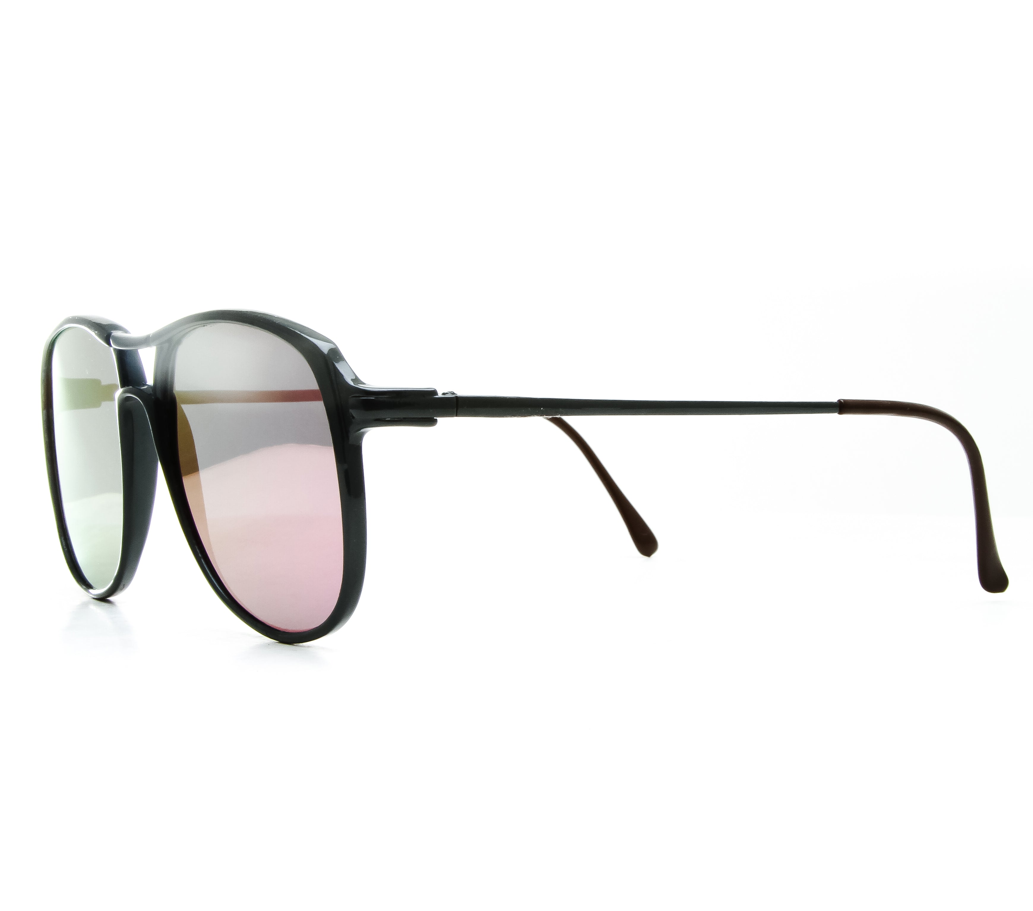 Coach Black Purple Mirror Side