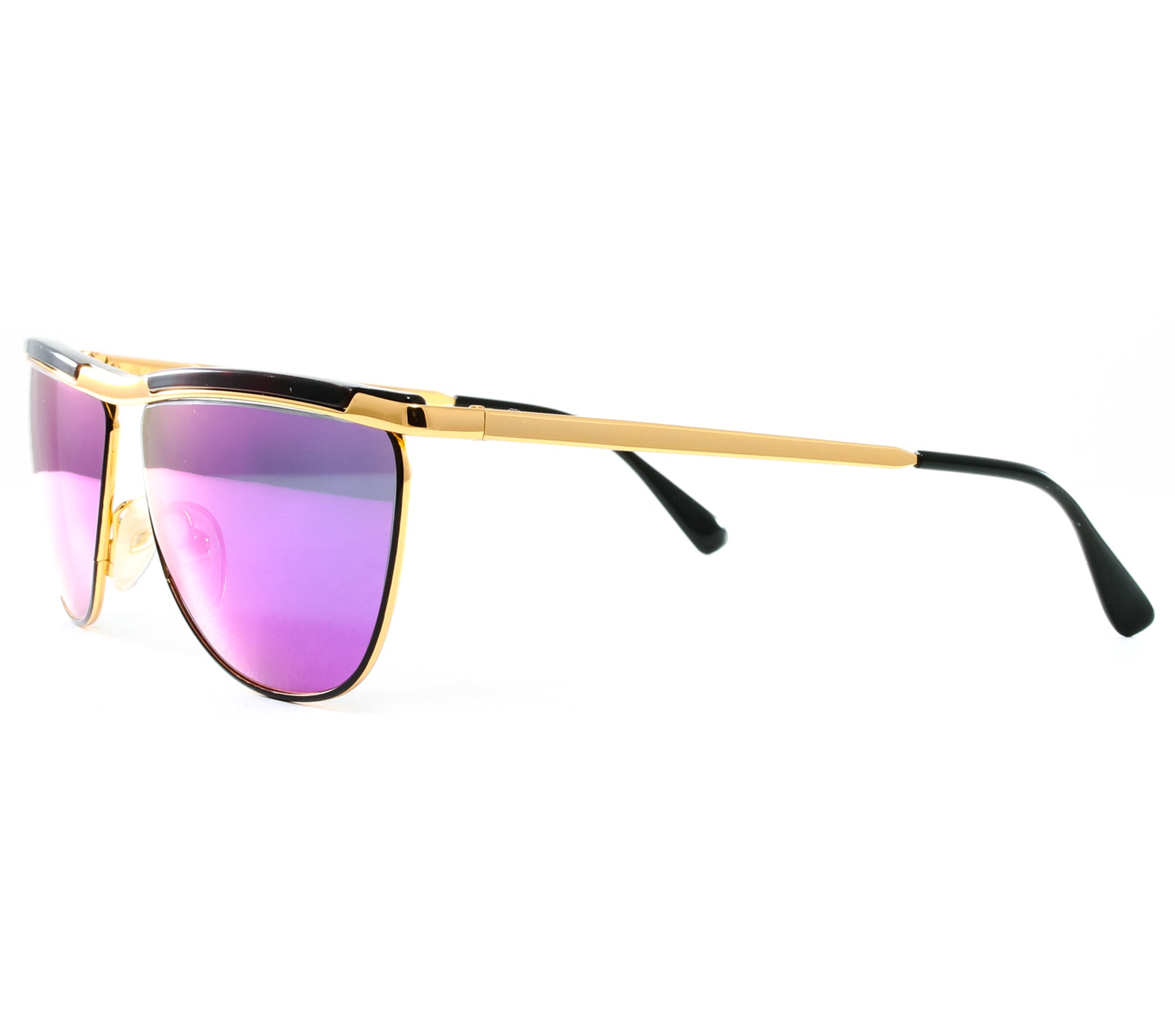 VF by Vintage Frames Bowie (Purple Mirror Lens) Side