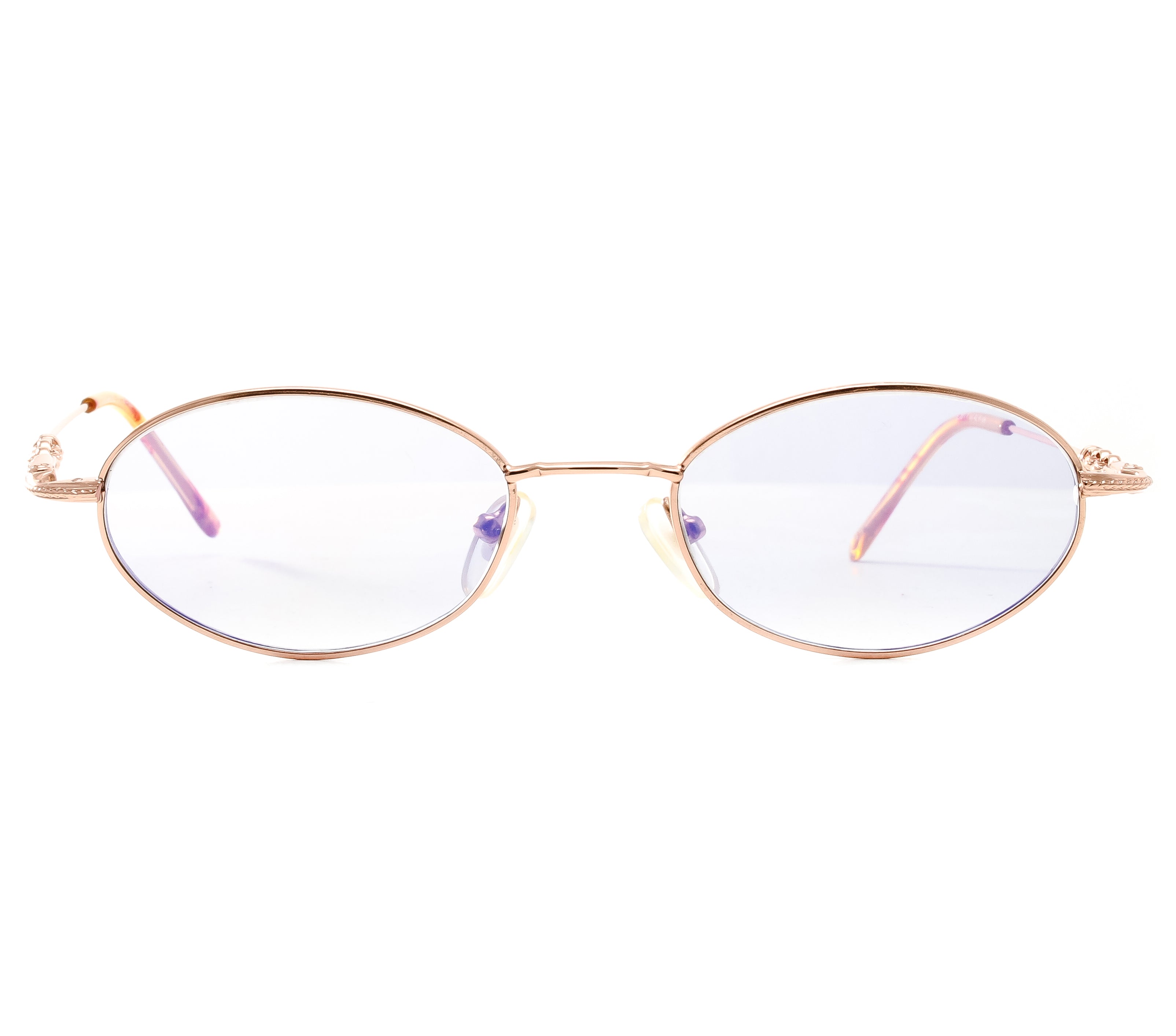 VF by Vintage Frames Chain Gang 2 (Grey Mirror Blue Multi Flash Flat Lens) Front