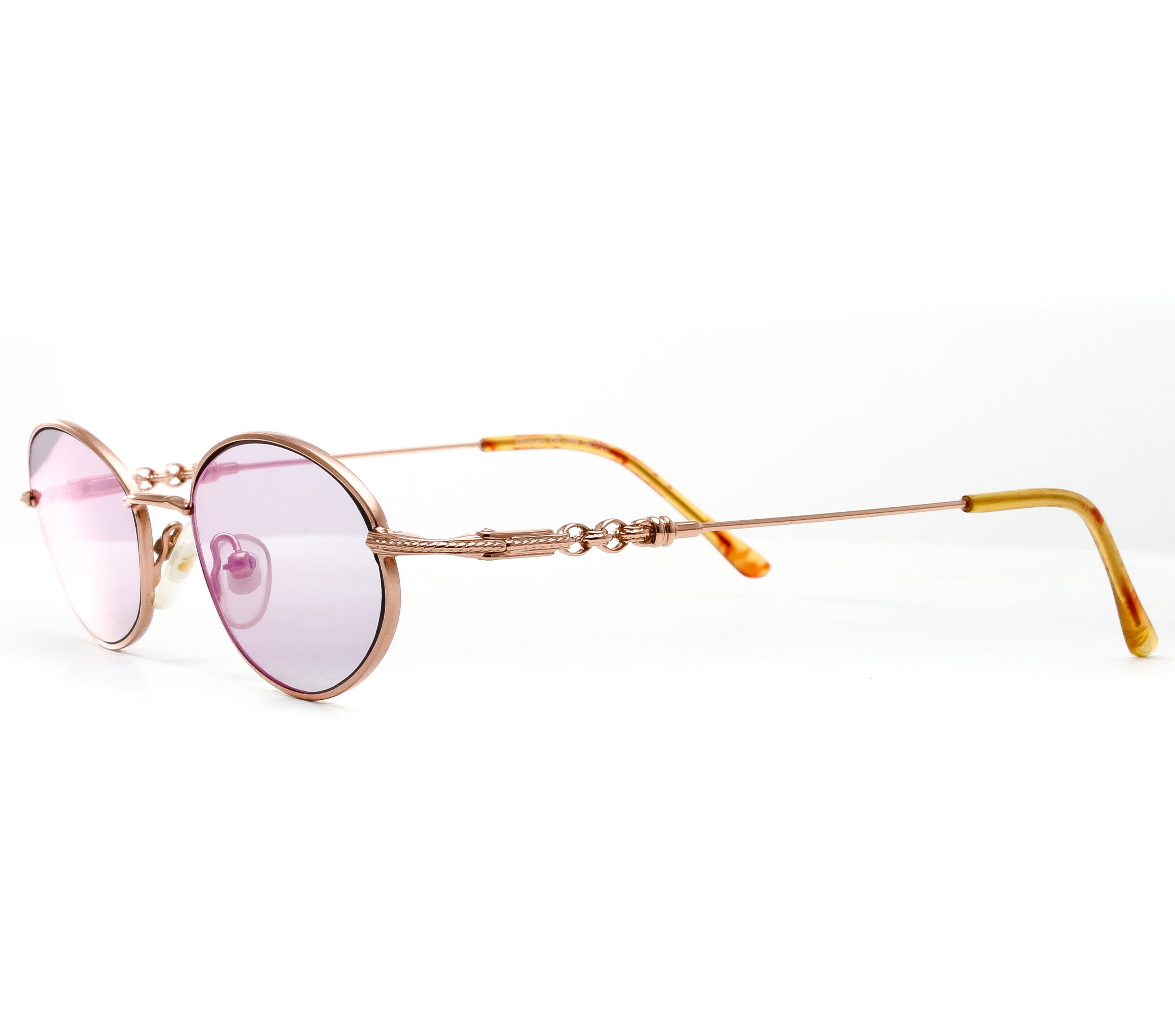 VF by Vintage Frames Chain Gang 2 (Grey Mirror Blue Multi Flash Flat Lens) Side