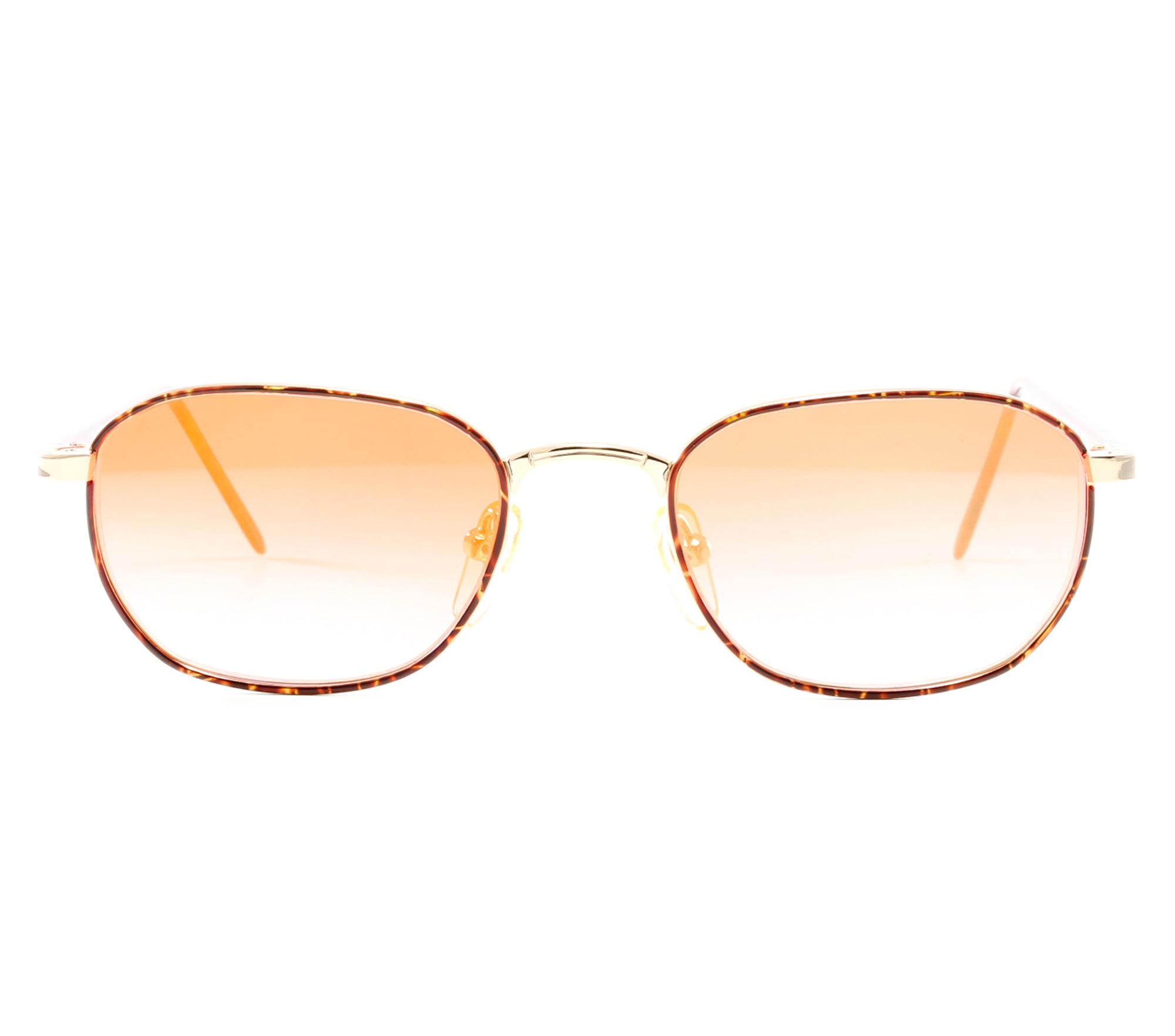 VF by Vintage Frames Detroit Player Grand Prix Edition (Ferrari Red Gradient Flat Gold Flat Lens) Front