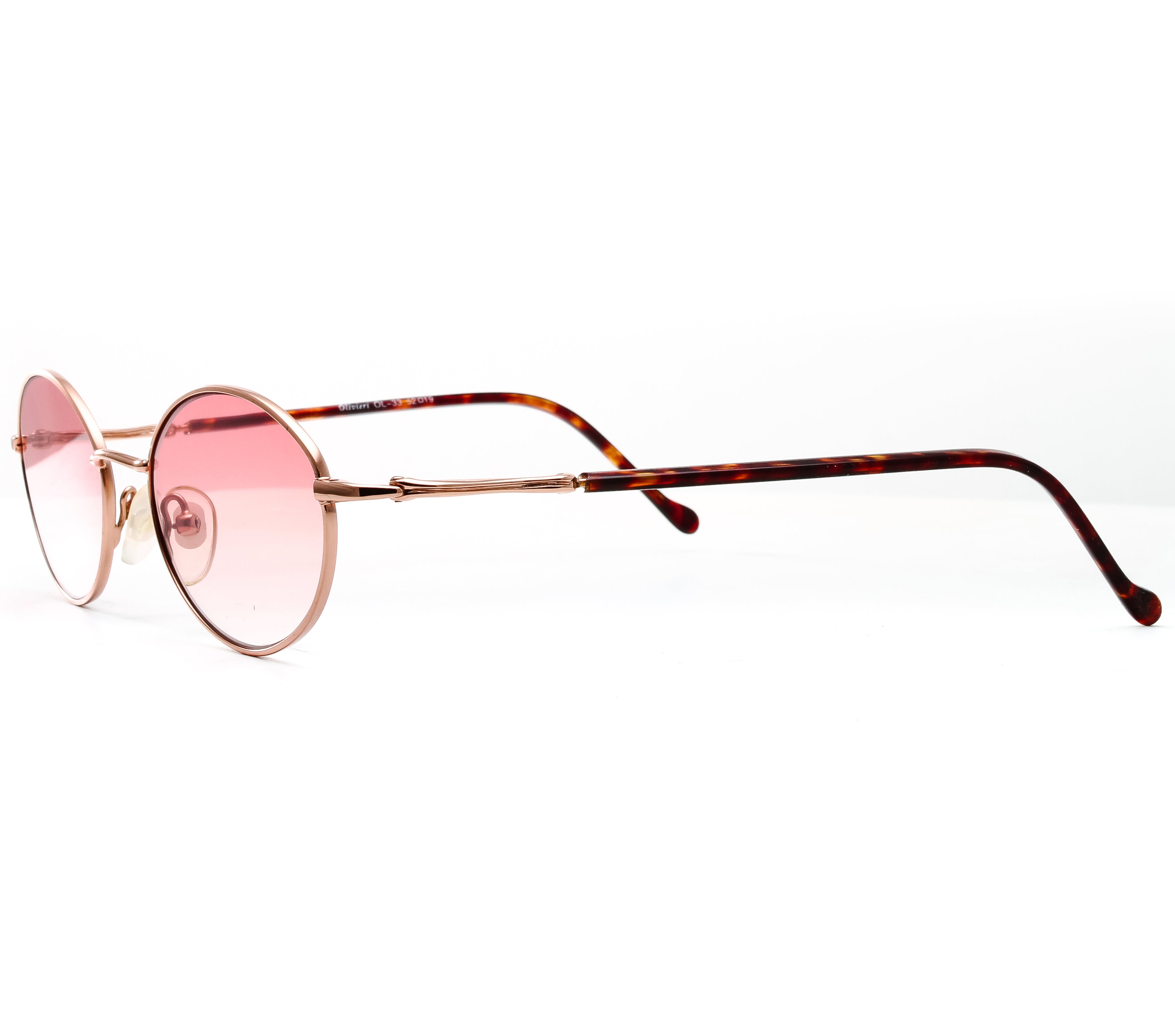 Finesse (Maroon Gradient Flat Lens) Side