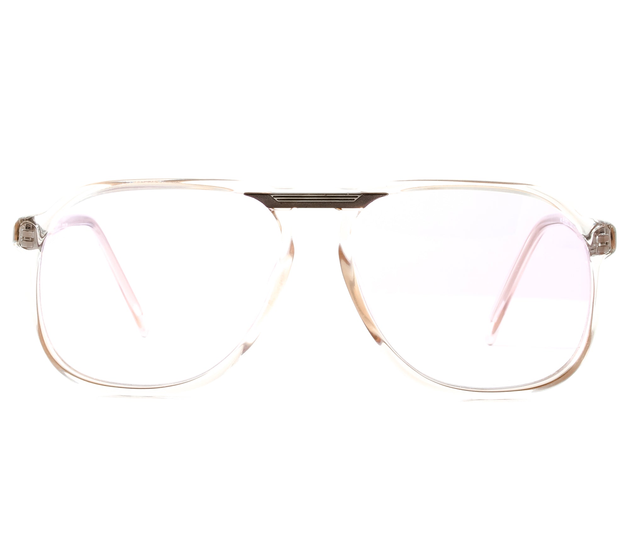 VF by Vintage Frames LAB (Lilac Gradient Flash Gold Curved Lens) Front