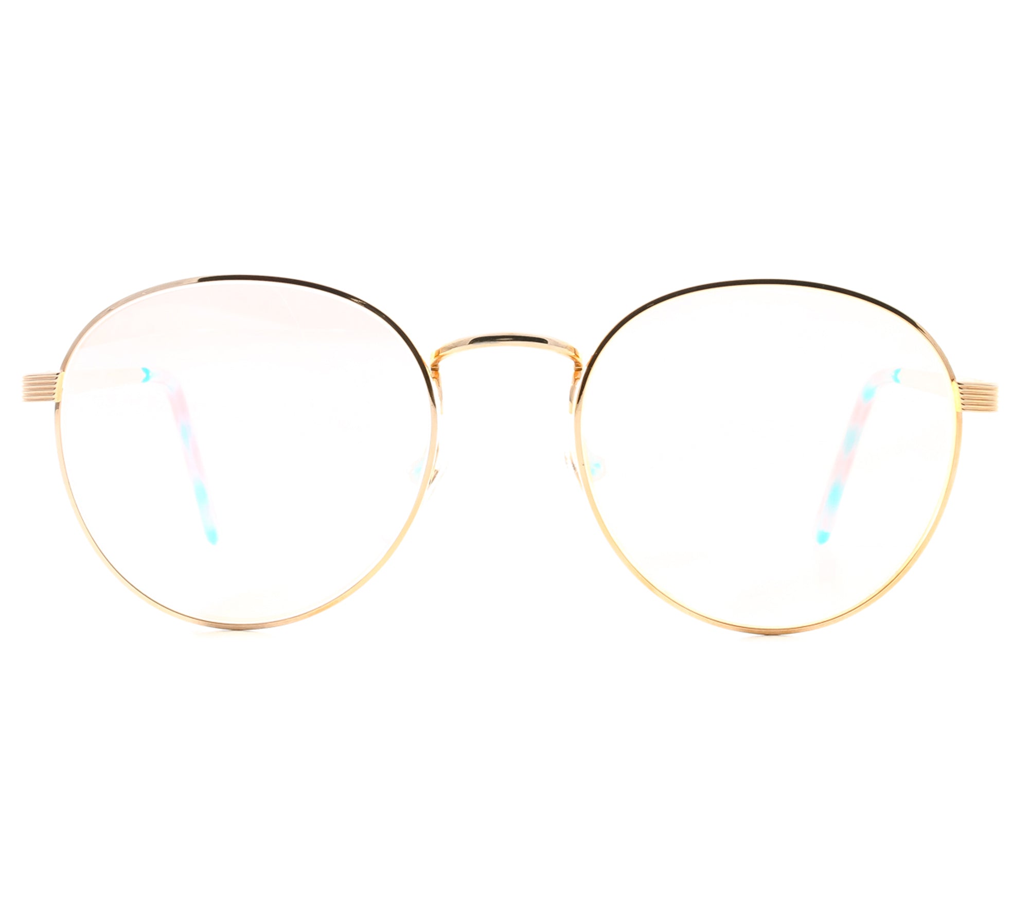 VF by Vintage Frames Bentley 21Kt OG (Yellow Multi Flash Flat Lens) Front