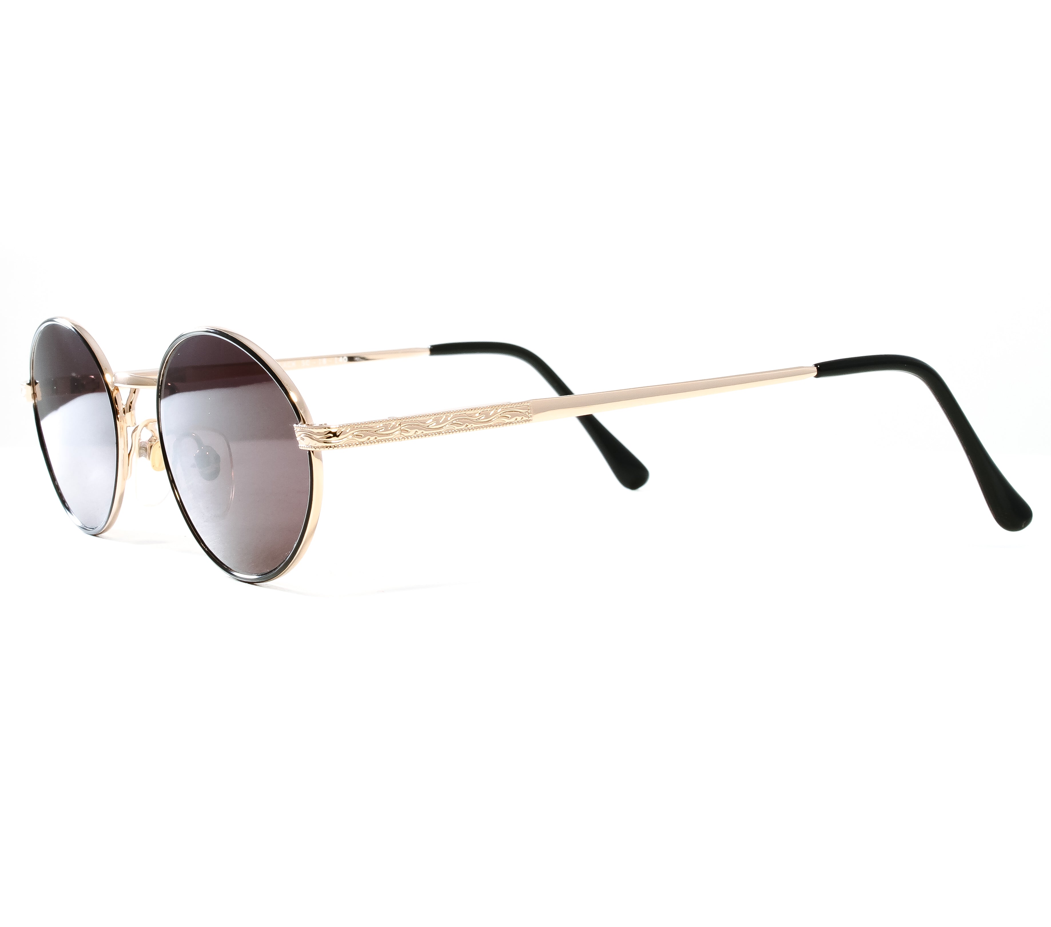 VF by Vintage Frames The Firm Grail (Black Flat Lens) Side