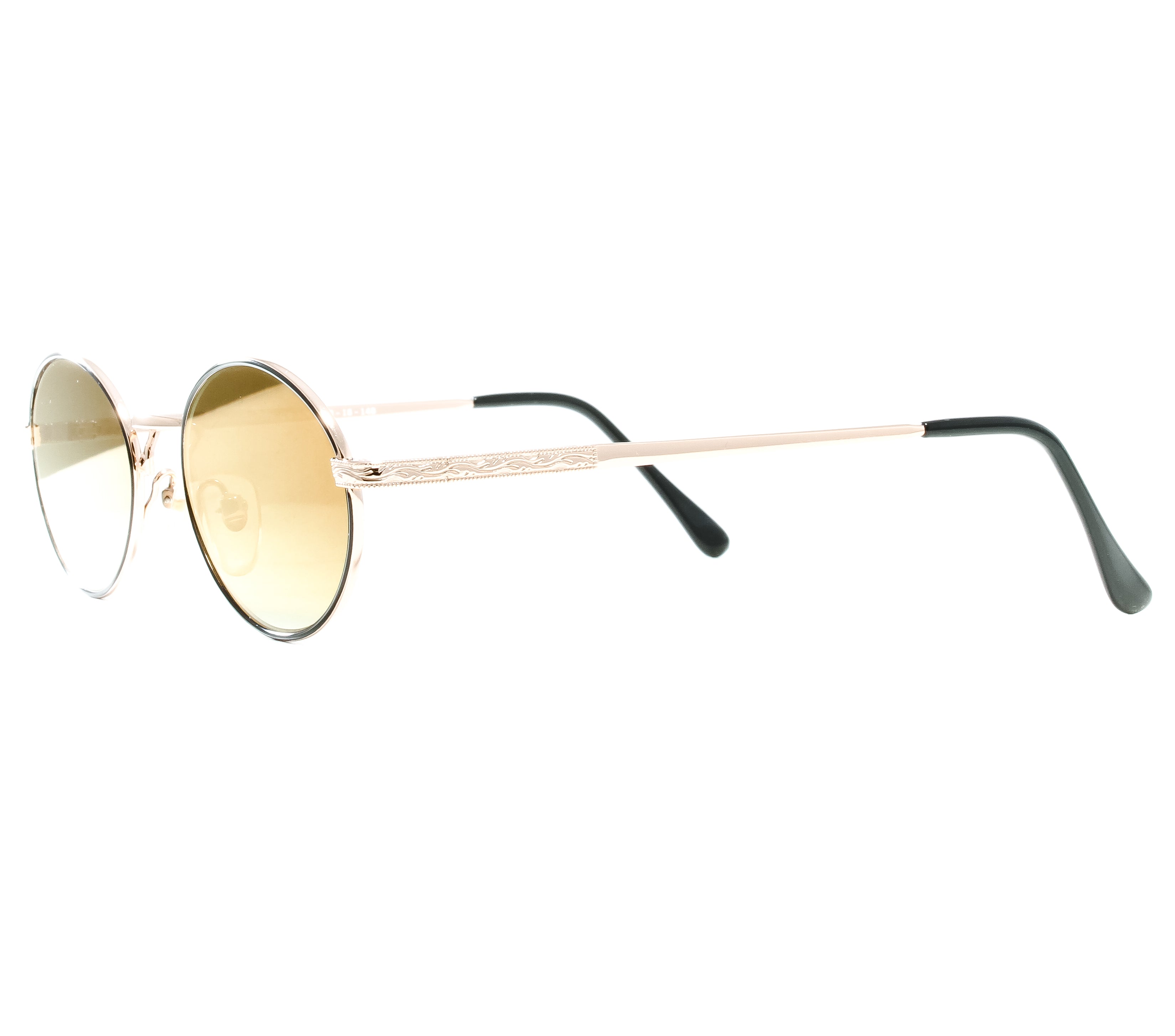 VF by Vintage Frames The Firm Grail (Moss Green Flash Gold Flat Lens) Side