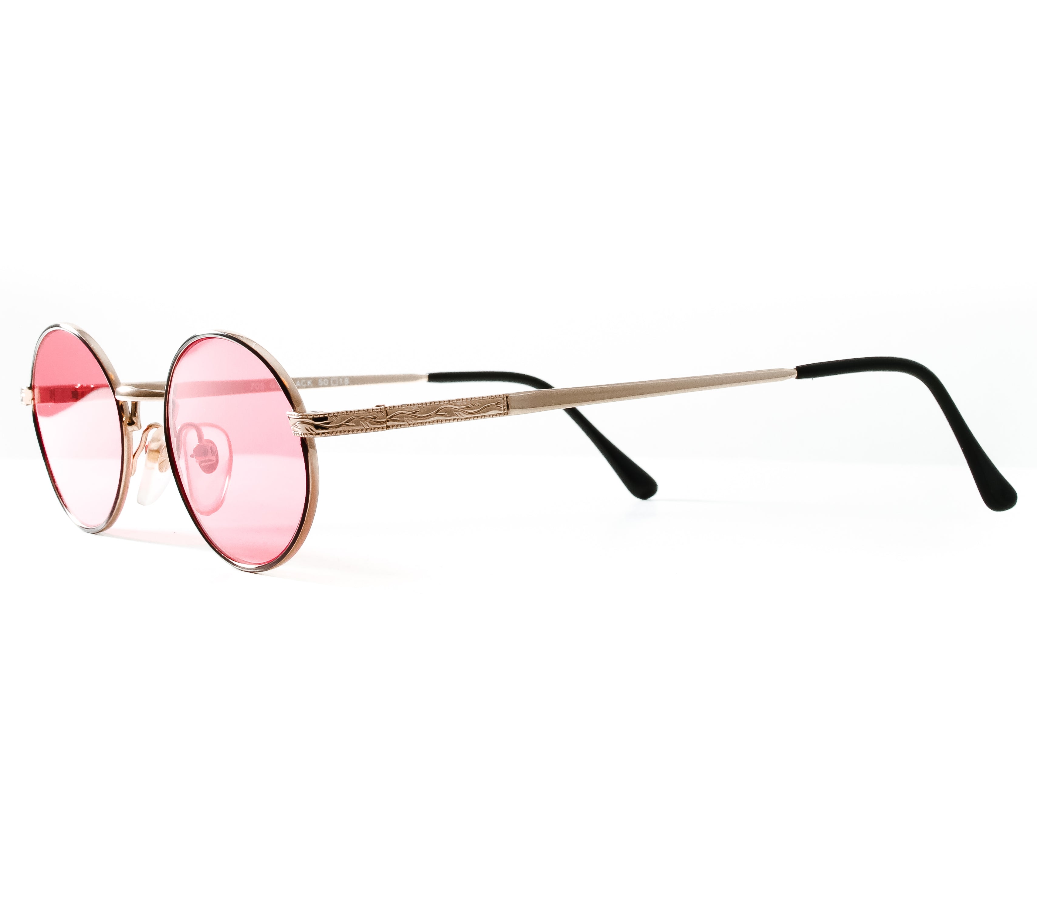 VF by Vintage Frames The Firm Grail (Red Flat Lens) Side