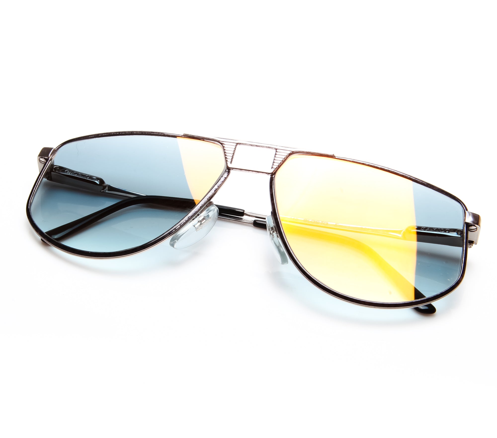 VF by Vintage Frames Snatch Royal (Light Navy Gradient Flash Gold Flat Lens)