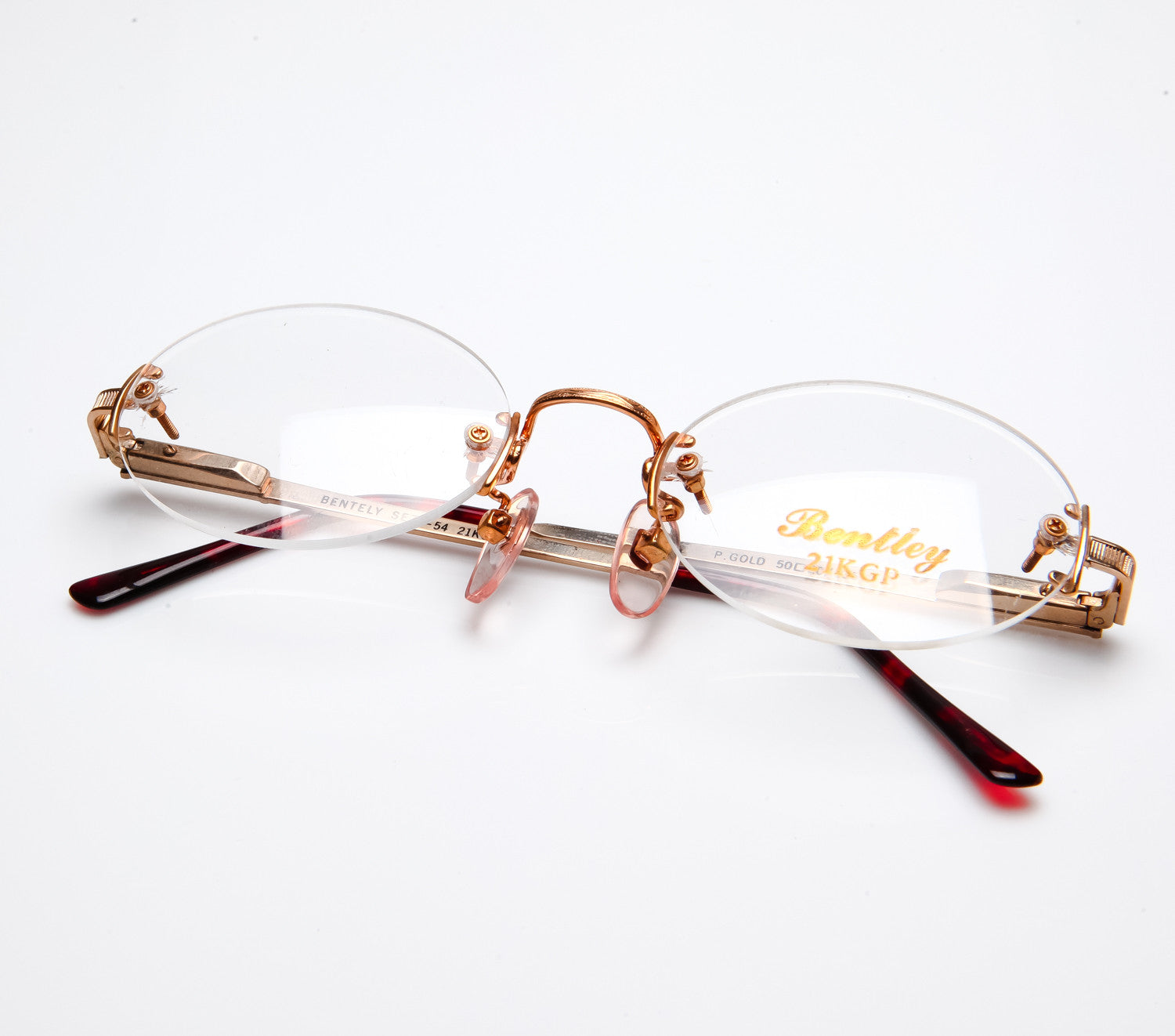 Bentley 21K Gold Plated Oval Thumbnail