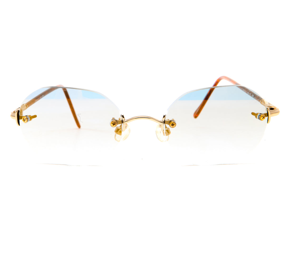 Bentley R58 01 Dark Blue Gradient Flash Gold Front