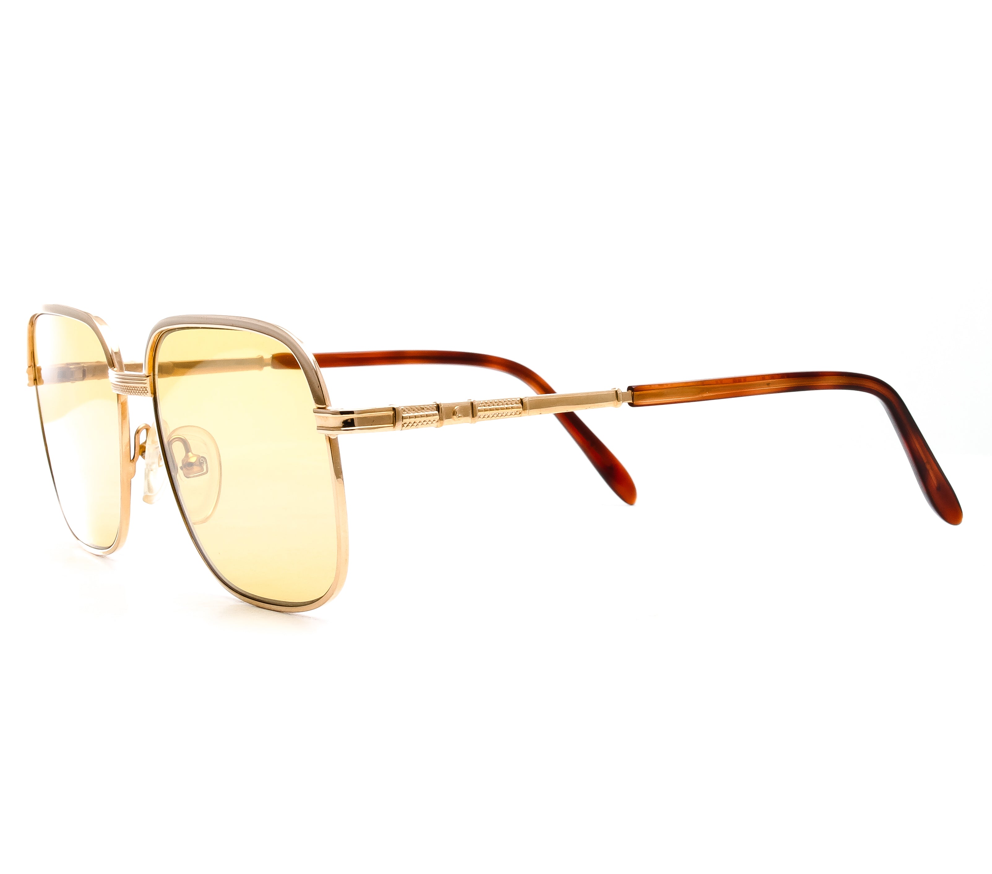 Bentley Set 28 GOLD (Amber Curved Lens) Side