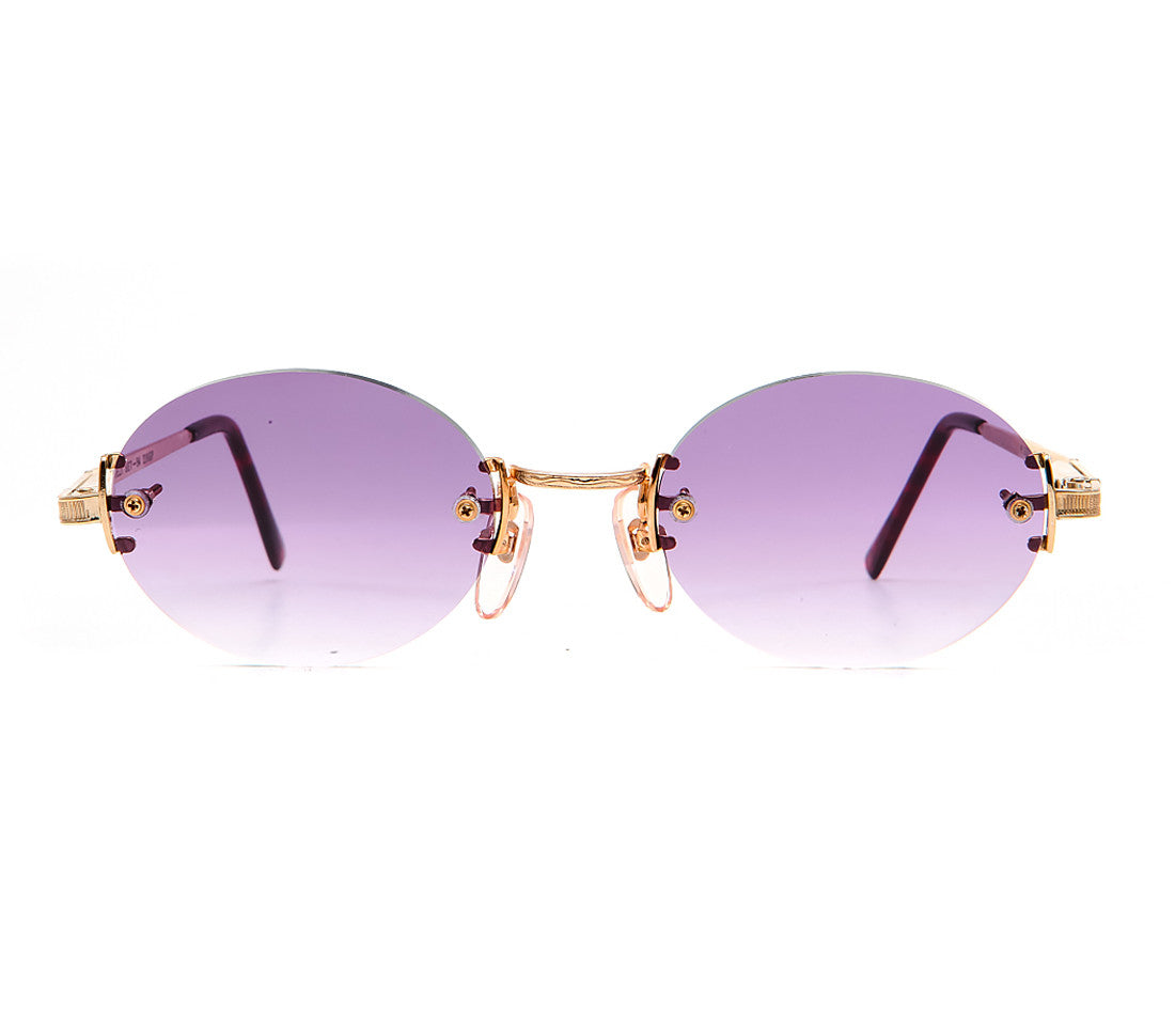 Bentley 21K Gold Plated Oval Front