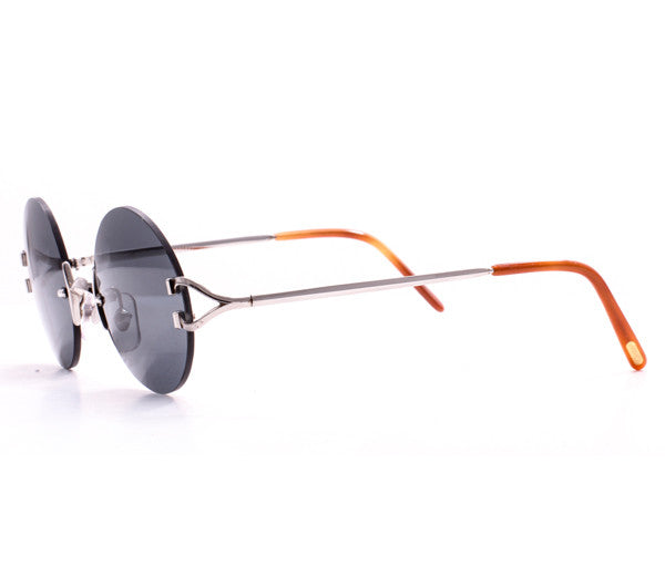 Vintage Cartier Madison Brown Sunglasses Side