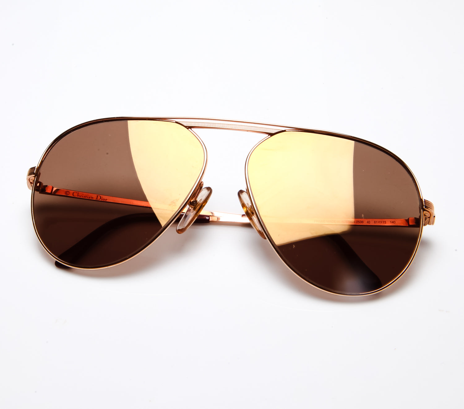 Christian Dior 2536 40 (Gold Dust Flash Gold Flat Lens) Thumbnail