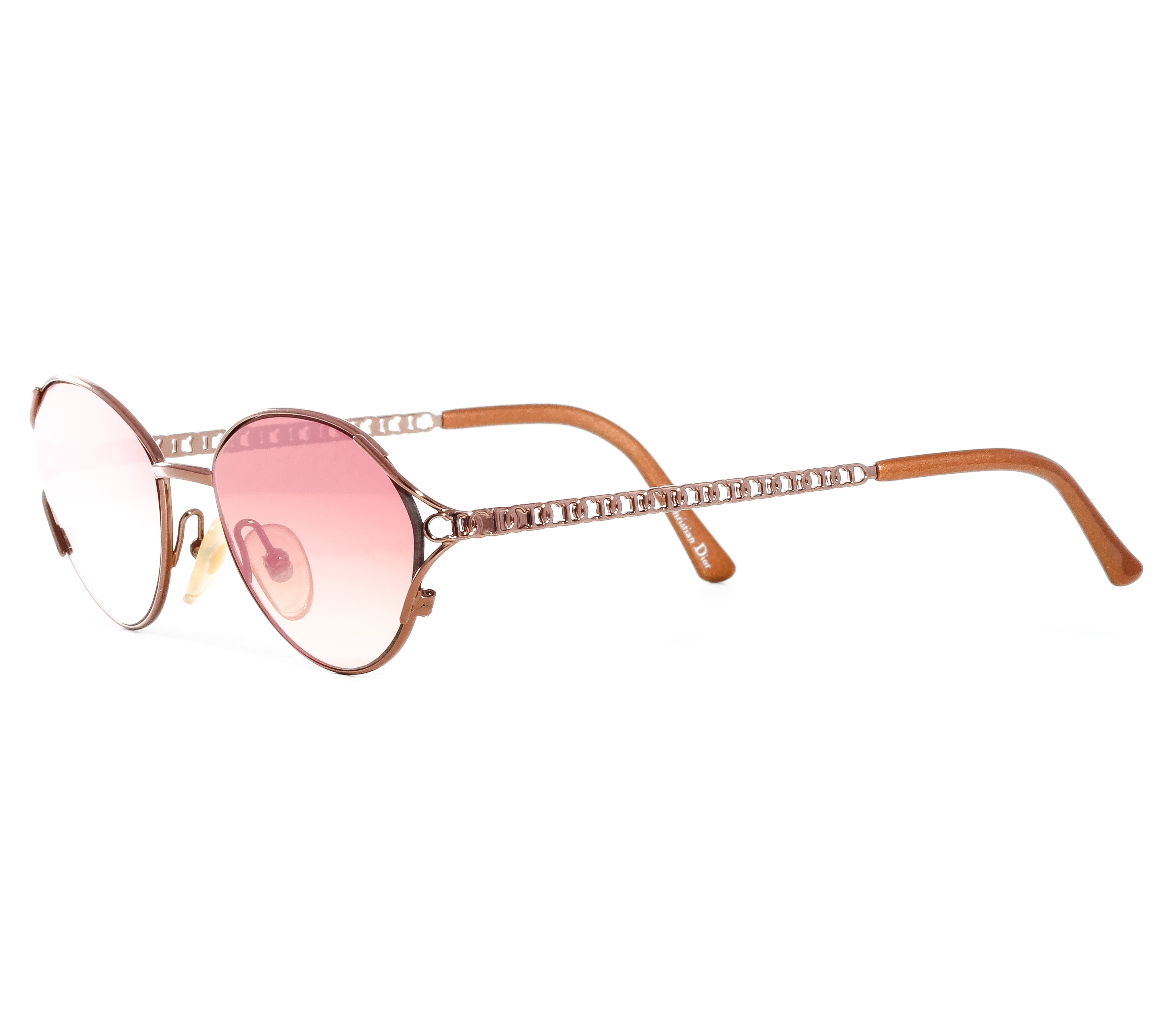 Christian Dior 2938 10Z 130 (Light Brown Flash Red) Side