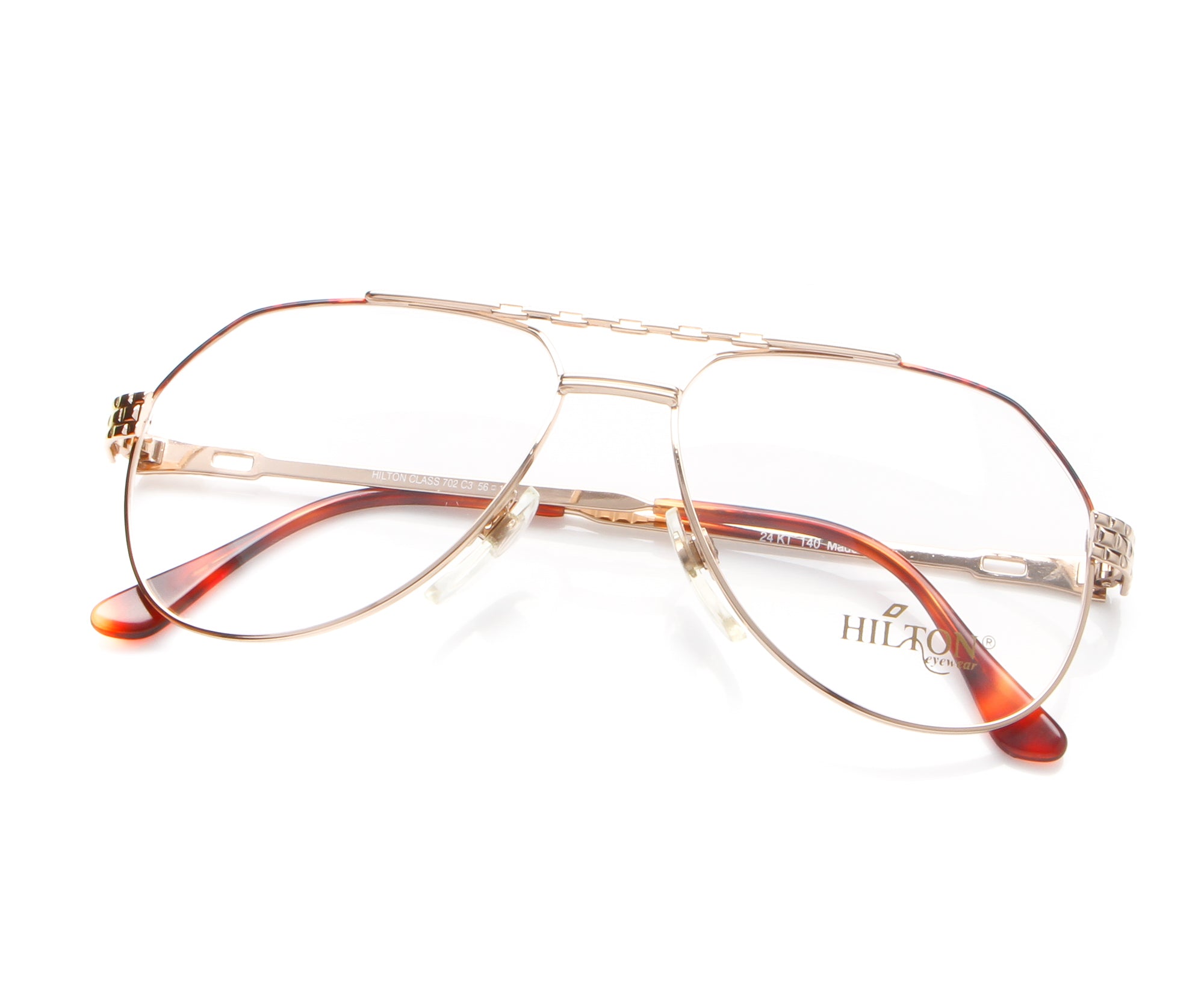 Vintage Hilton Class 702 3 24KT Thumb