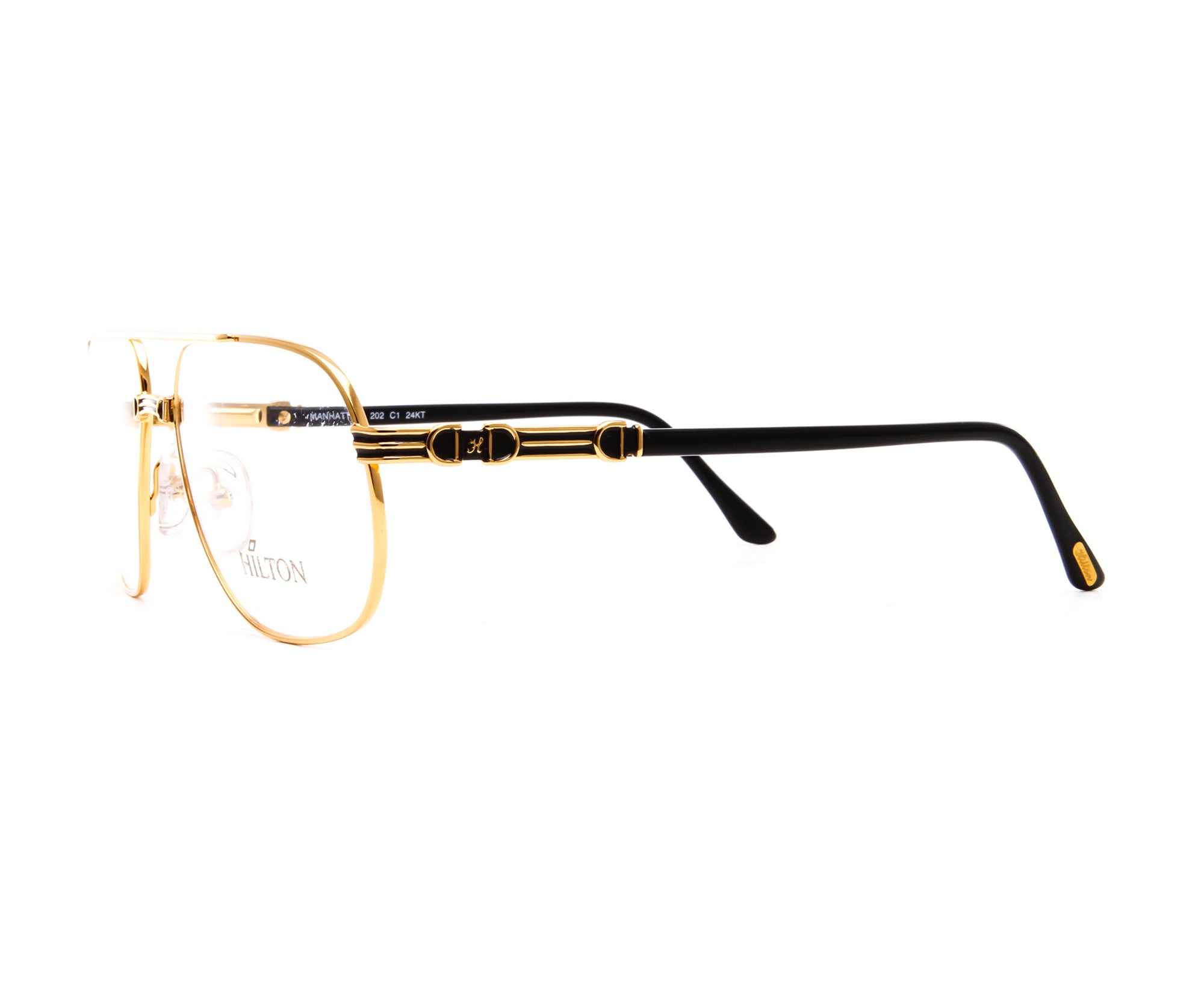 Vintage Hilton Manhattan 202 C1 24KT Side