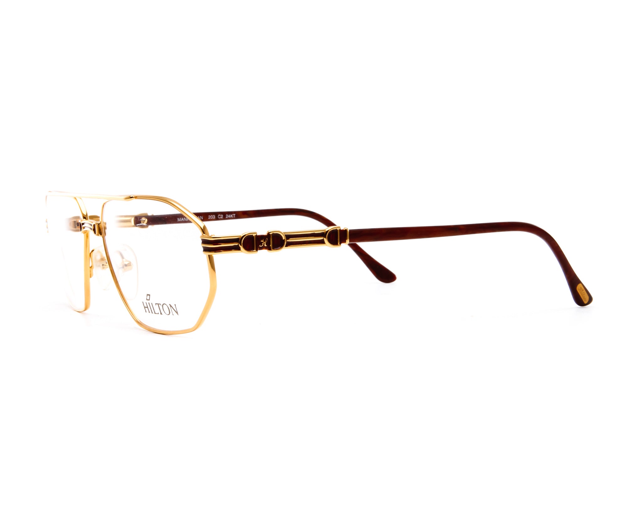 Vintage Hilton Manhattan 203 C2 24KT Side