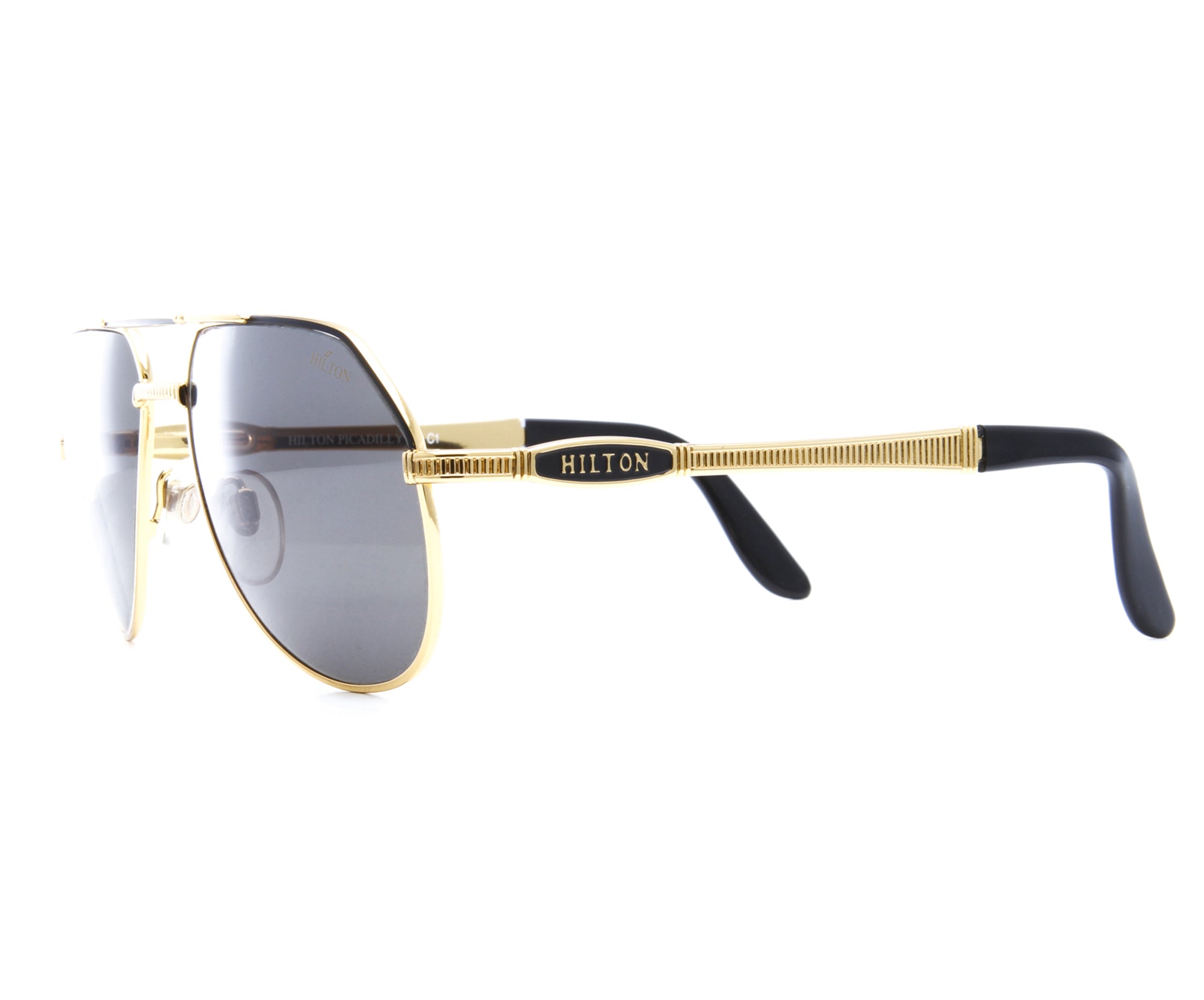 Vintage Hilton Picadilly 973 C1 (Black Solid) Side