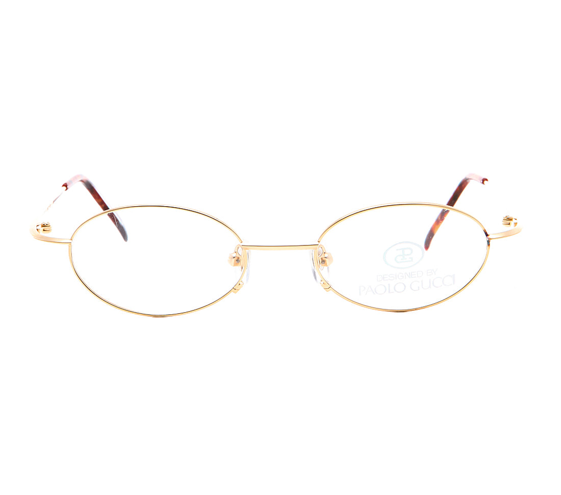 Paolo Gucci 7428R 21k Gold Plated (Clear Lens)