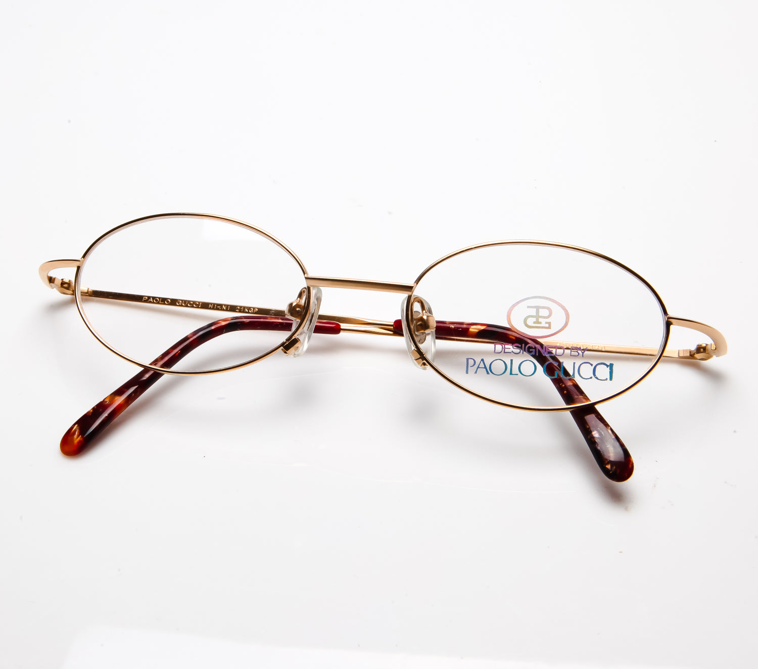 Paolo Gucci 7428R 21k Gold Plated (Clear Lens)