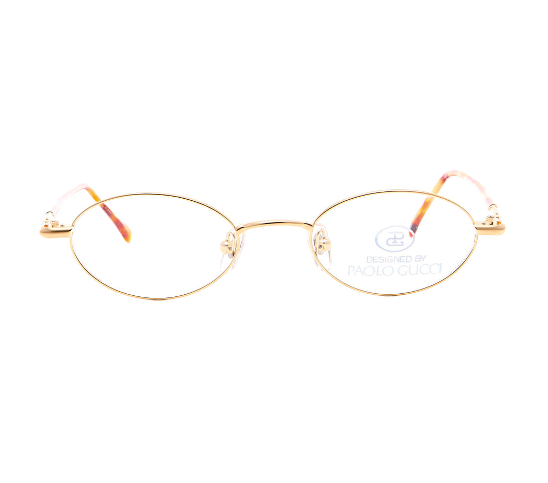 Paolo Gucci 7431R 21K Gold Plated (Clear Lens)