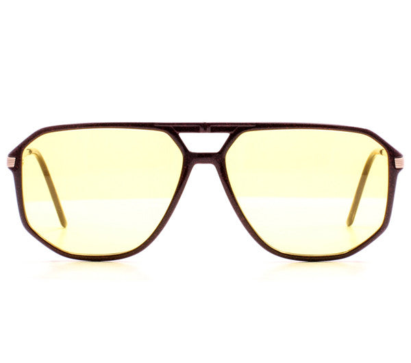 Vintage Frames Richardson 020R Solid Yellow Front