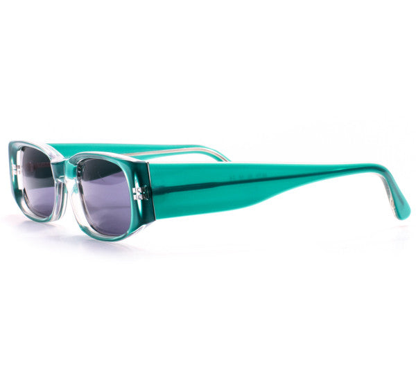 Vintage Frames Supreme Green Sunglasses Side