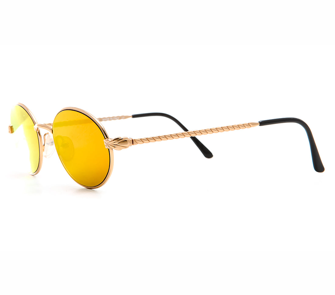 Gianfranco Ferre 238 (Black Orange Mirror Flat Lens)