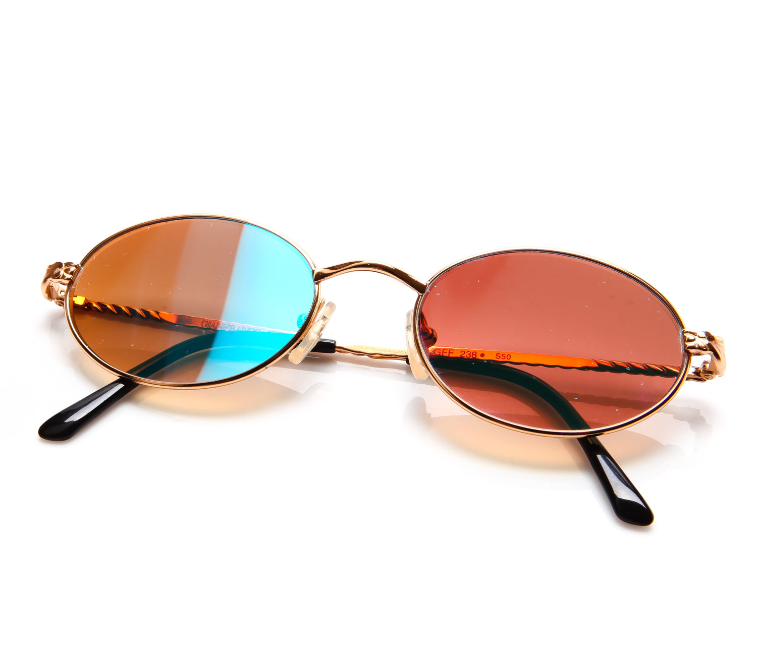 Gianfranco Ferre 238 (Blue Peach Multi Flash Flat Lens)