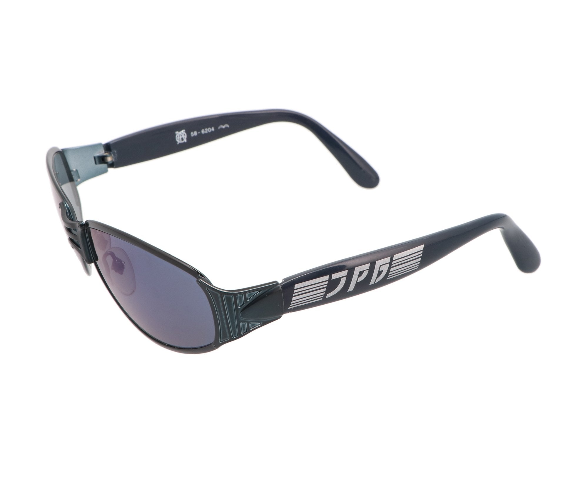 Jean Paul Gaultier 58-6204 3 (Blue Mirror) Side