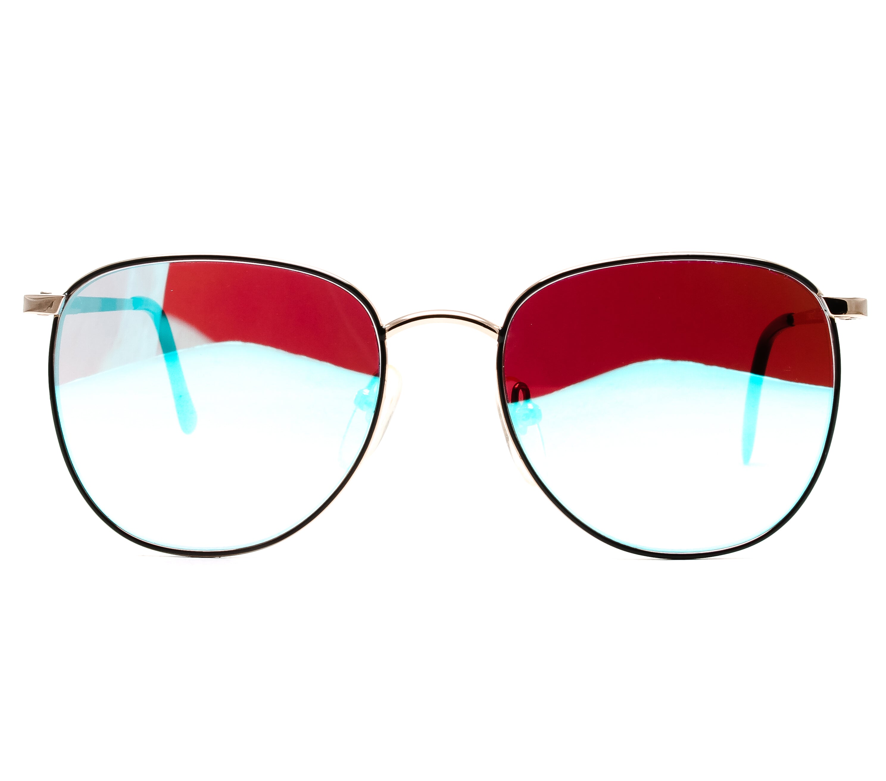 Lennon 10 C3 (Blue Peach Multi Flash Flat Lens)