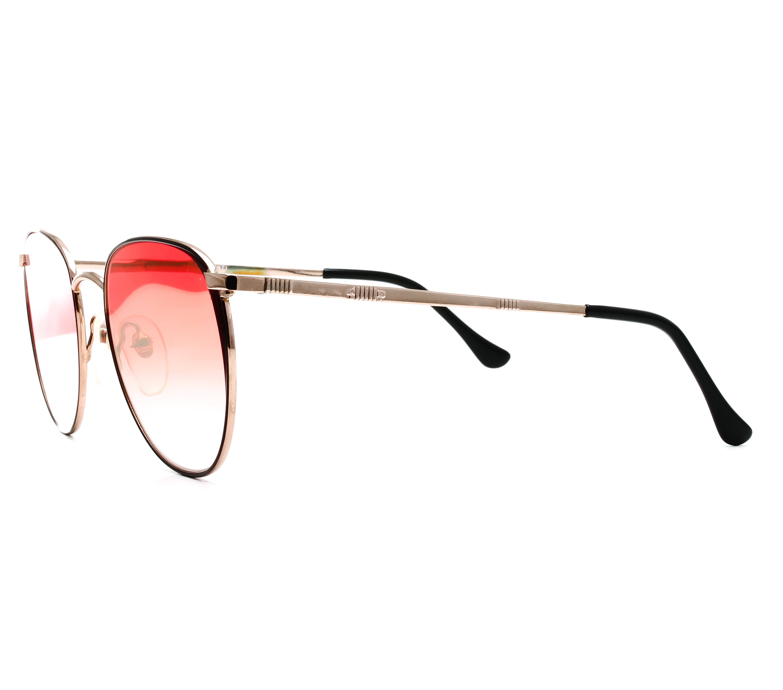 Lennon 10 C3 (Red Gradient Flash Gold Flat Lens)