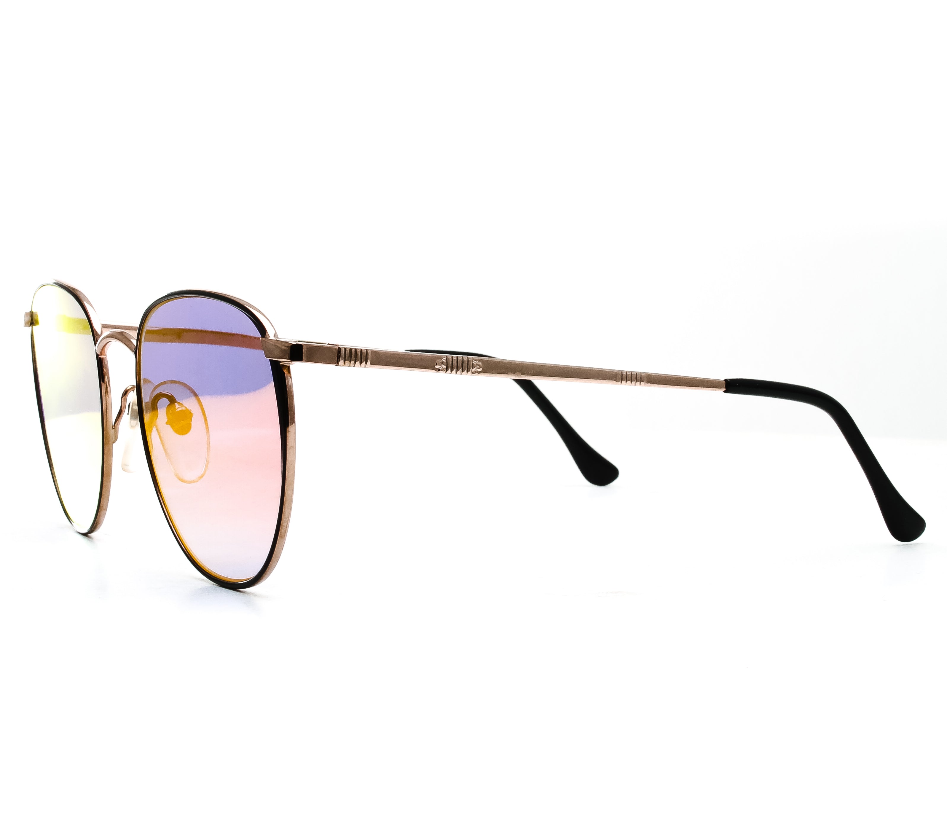 Lennon 10 C3 (Royal Two Tone Multi Flash Flat Lens)