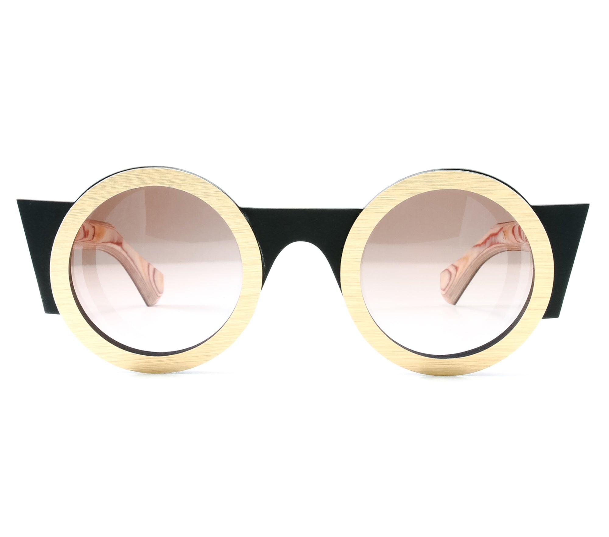 Nina MÌÈr Nathalie Basic Satin Gold Front