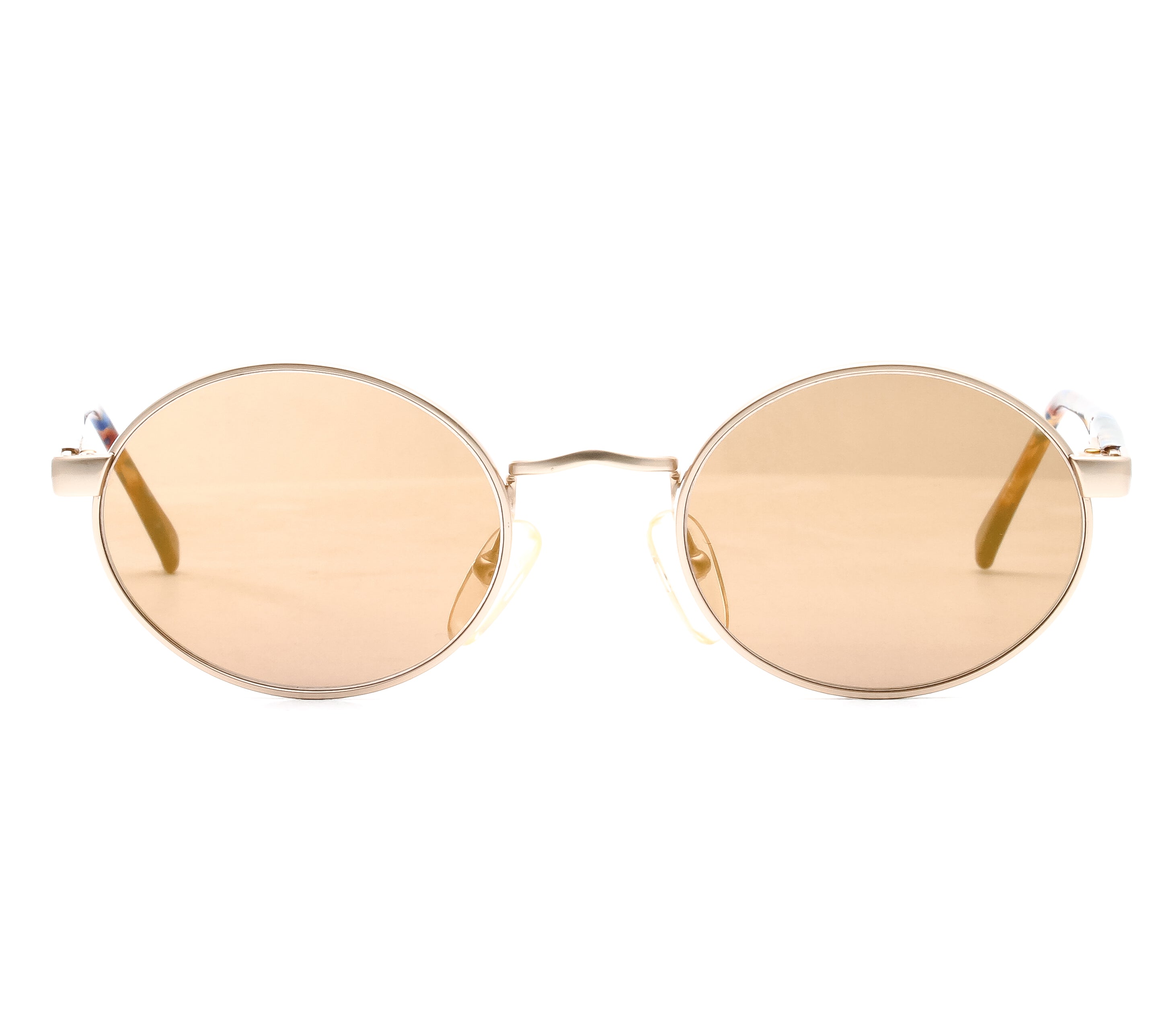 Carrera 4329 (Solid Brown Flash Gold Flat Lens) Front